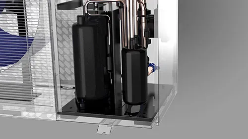 ORION PRO LINE HP 15KW- F full dc inverter levegő - víz hőszivattyú I hőszivattyú telepítés, értékesítés