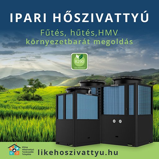 Ipari hőszivattyúk Orion ProLine 50kw-3F I Like hőszivattyú Ipari hőszivattyúk Orion ProLine 50kw-3F I Like hőszivattyú